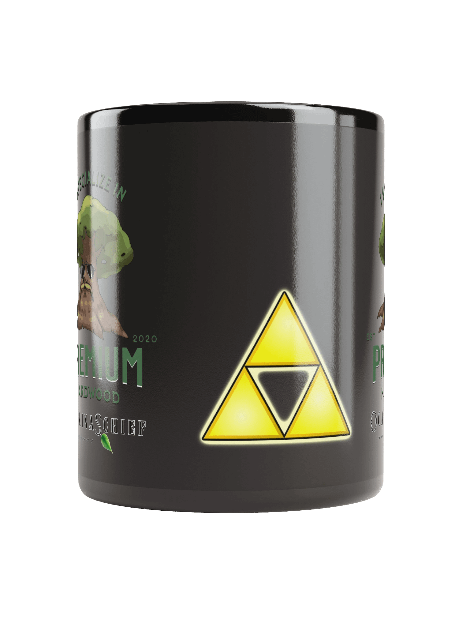 Premium Hardwood Black Glossy Mug product image (5)