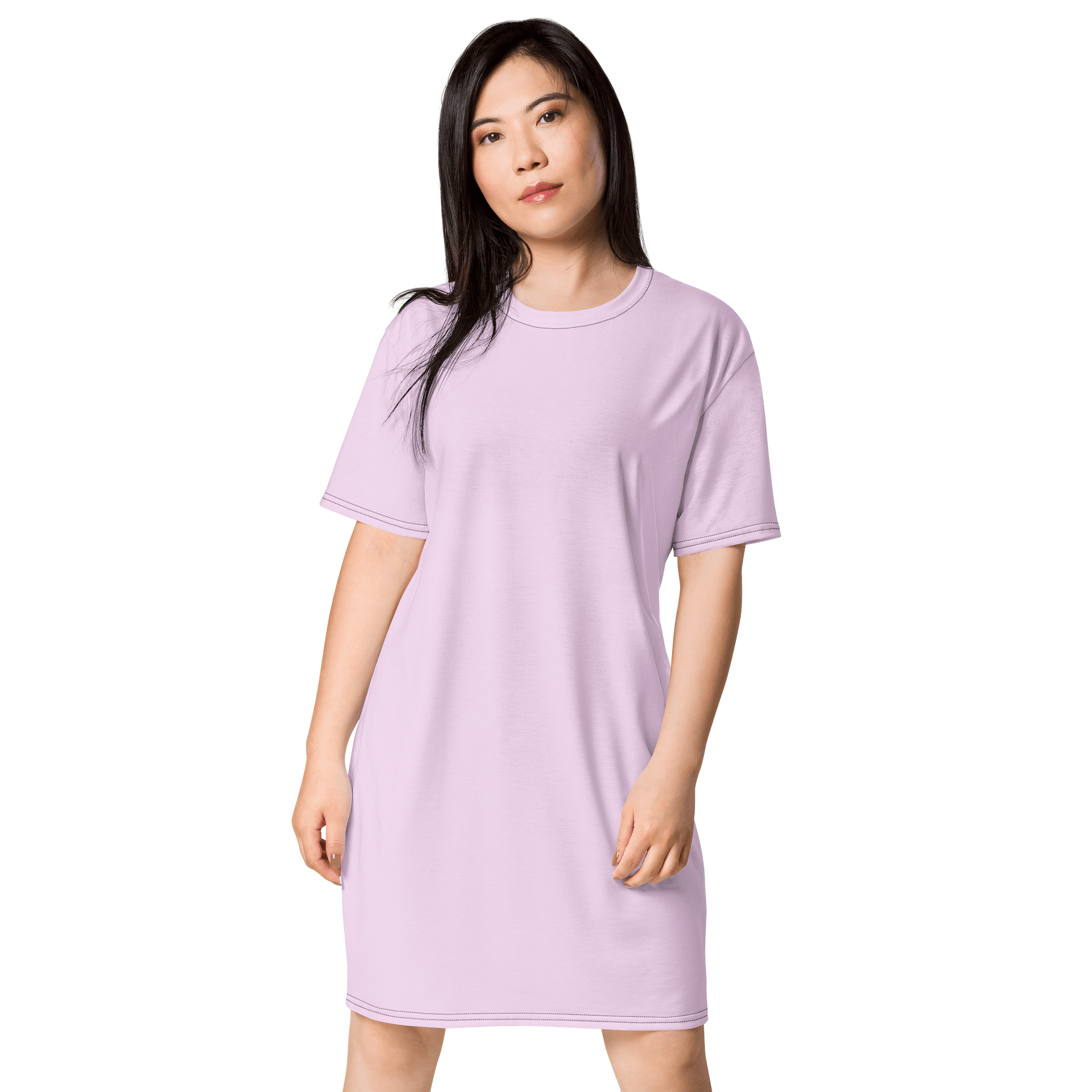 Oversized T-Shirt Dress - Delicate Selago, Sizes 2XS-6XL product image (1)