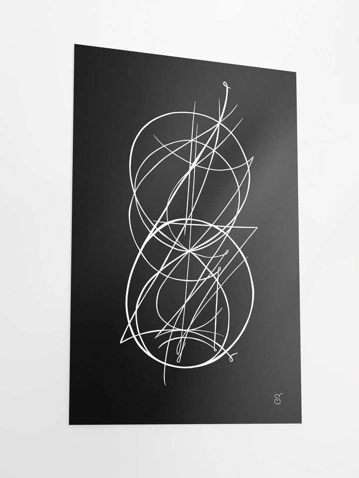 Vibrant Matte Poster Print - Abstract Image No. 9 product image (5)
