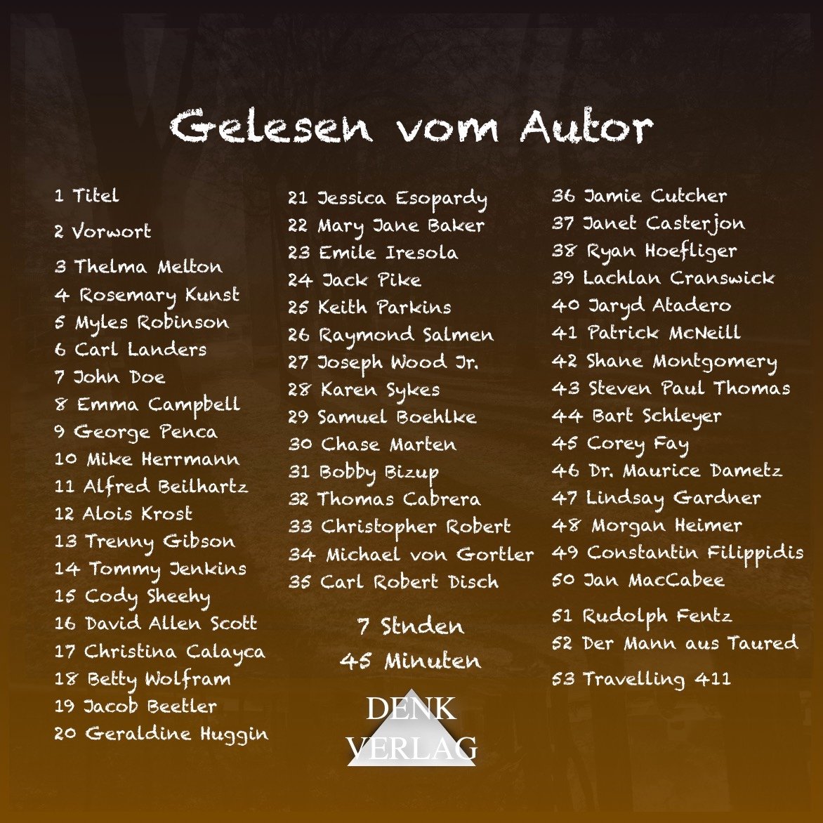 Verschwundene Menschen -2- Hörbuch product image (2)