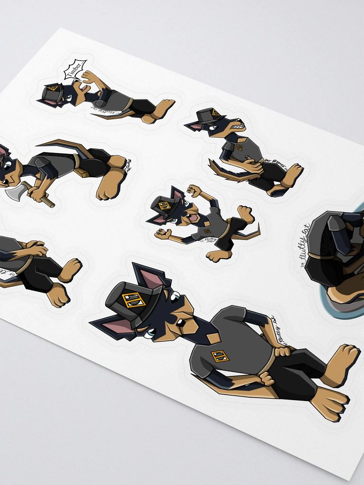 Geode the Dog Sticker Sheet product image (2)