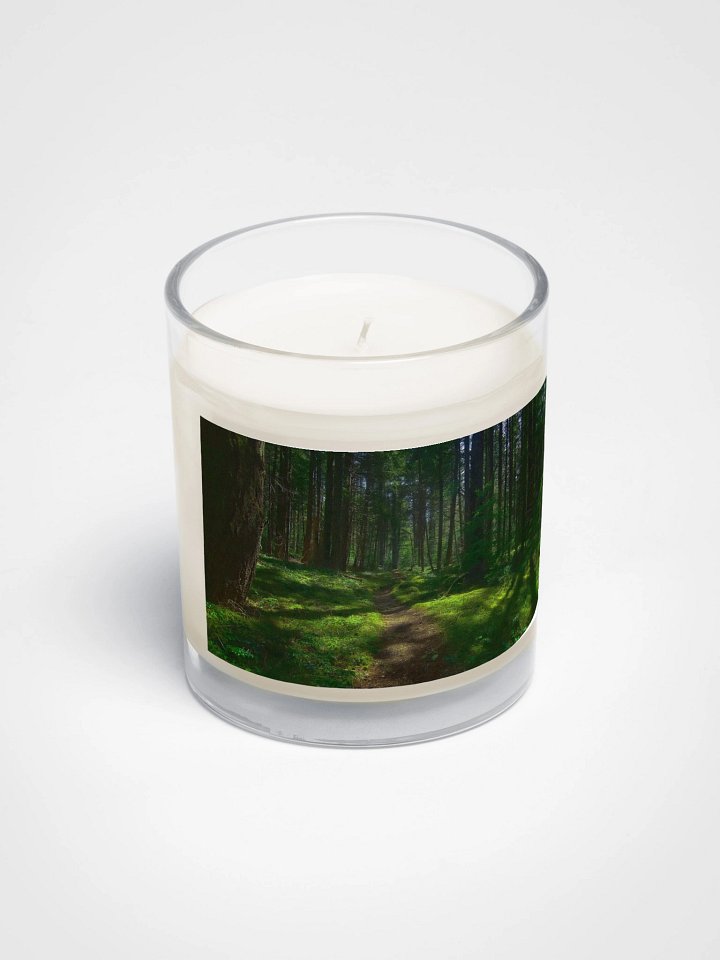 Lower Dungeness Trail Timber sun lighting Leaf Soy Wax Candle product image (2)