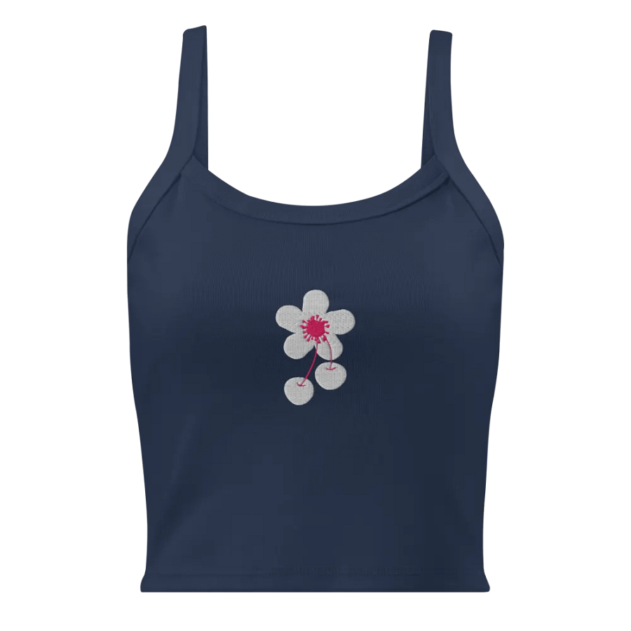 Sakura Cherry Blossom Embroidered Tank Top product image (1)