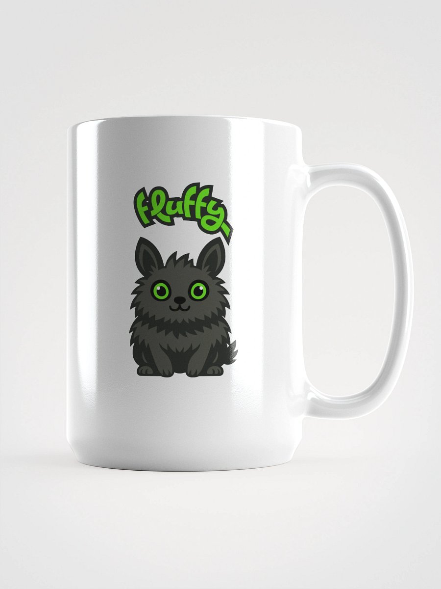 Furyous Fluffy Bunny White Glossy Mug product image (1)