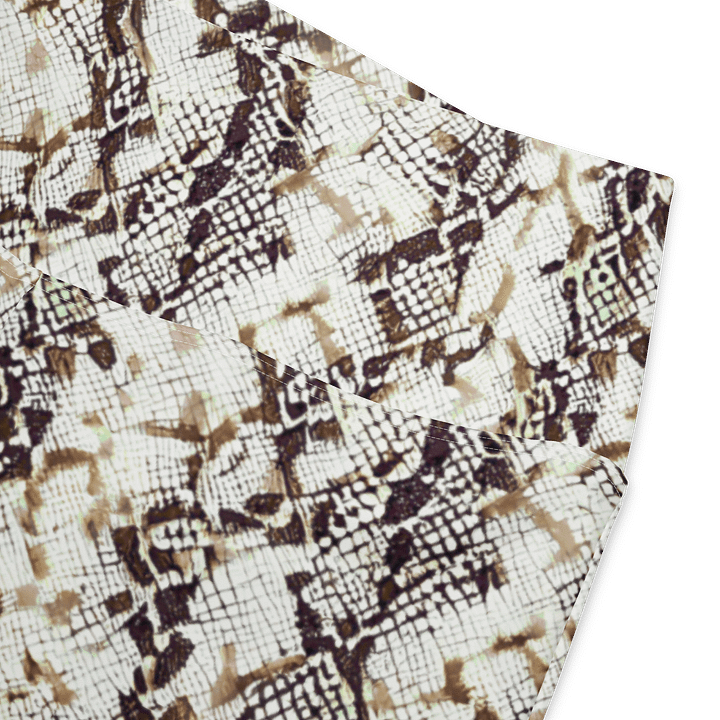 Beige Snake Skin Flare Leggings product image (2)