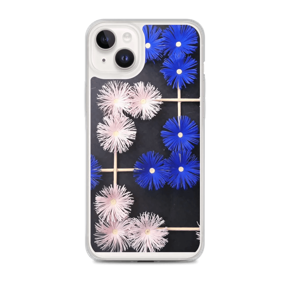 Geometric Blooms iPhone® MagSafe® Clear Case product image (1)