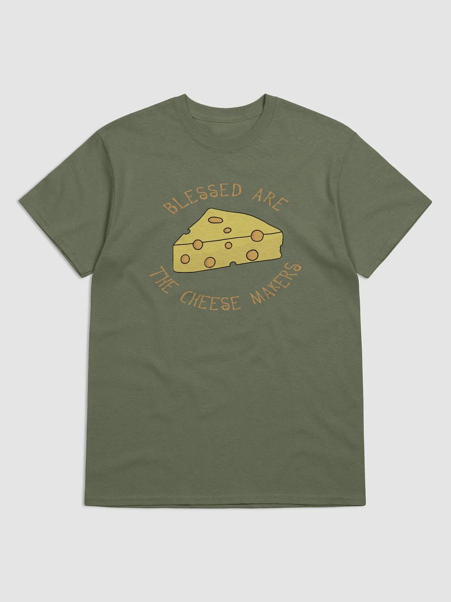 Blessed Are The Cheese Makers TeeGildan 5000 Gildan Heavyweight T-Shirt product image (1)