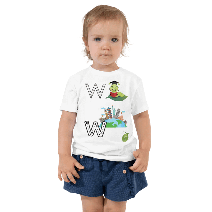 JoBeth Design  White Ww 🗺 Toddler T-Shirt👚 product image (1)