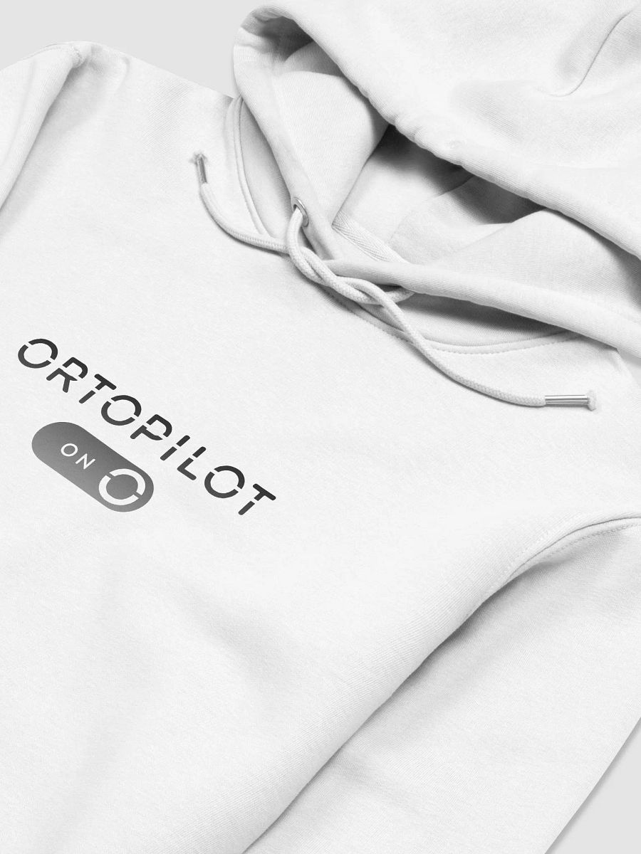 'ORTOPILOT ON' (B/W) PREMIUM HOODIE product image (4)