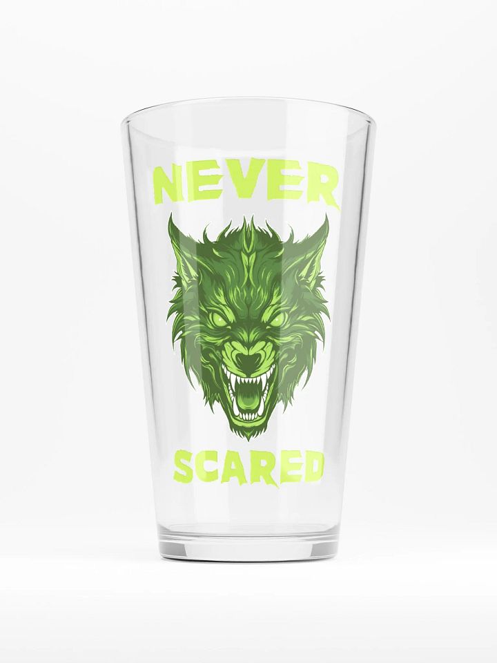 Never Scared Pint Glass product image (1)