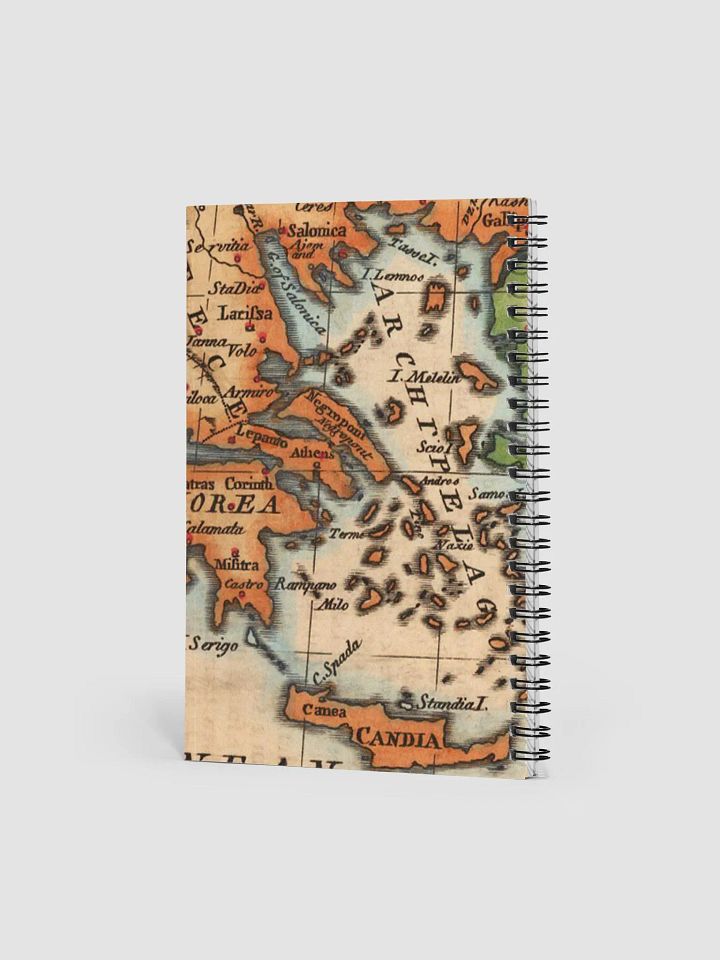 Vintage Map Notebook product image (2)