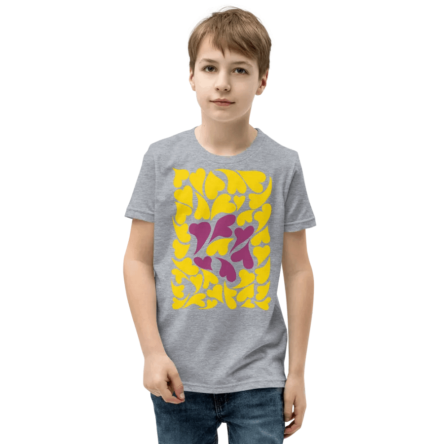 Nestled PRIDE Intersex T-shirt (Youth) product image (3)