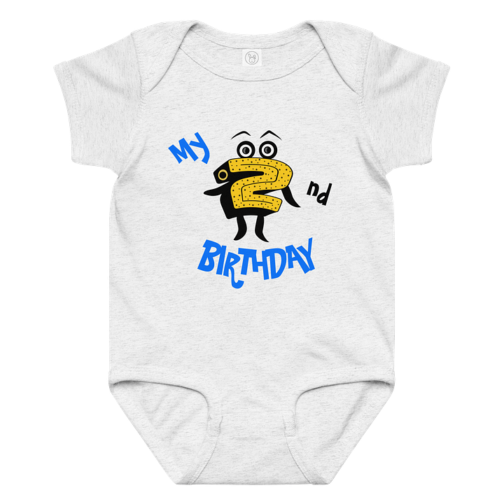 Starry 2nd Birthday Baby Bodysuit product image (1)