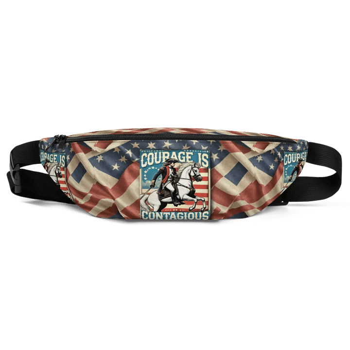 Patriotic Courage All-Over Fanny Pack product image (1)