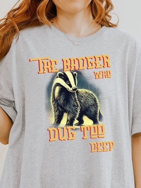 Badger Funny Vintage Pulp Mystery Harry Potter Shirt product image (18)