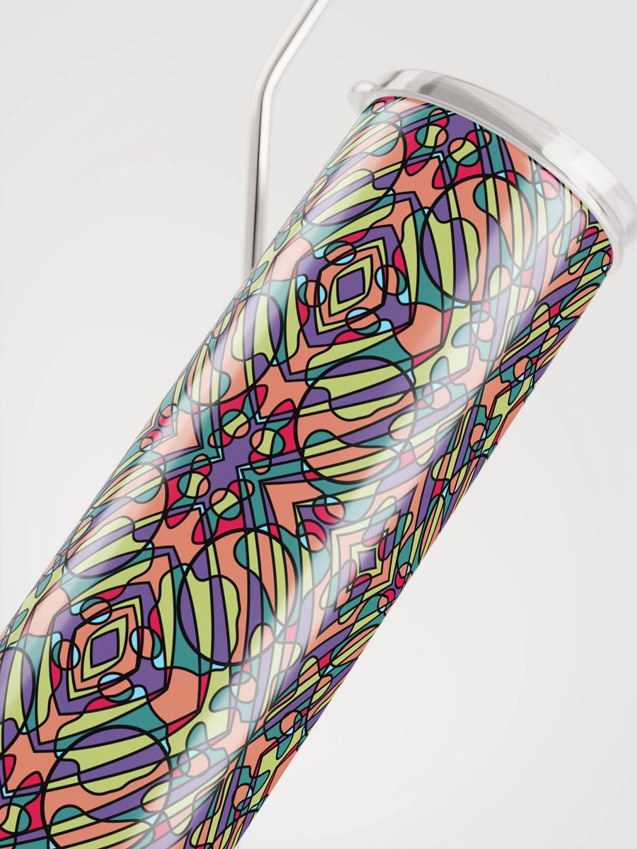 Vintage Circus Pop Art – Stainless Steel Tumbler product image (4)