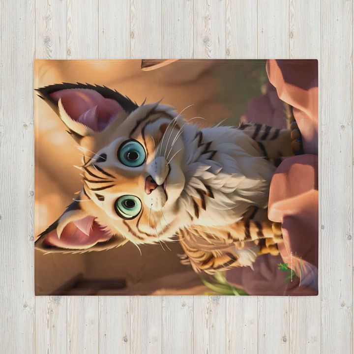Endangered Species - Mexico - Lynx Throw Blanket product image (2)