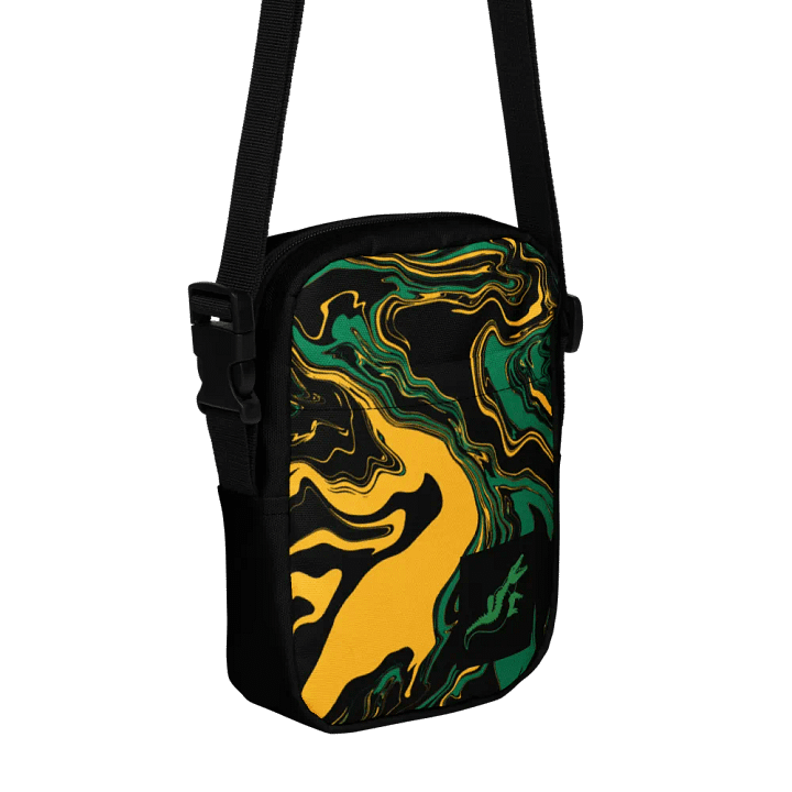 Marbled Swirls All-Over Crossbody Bag product image (1)