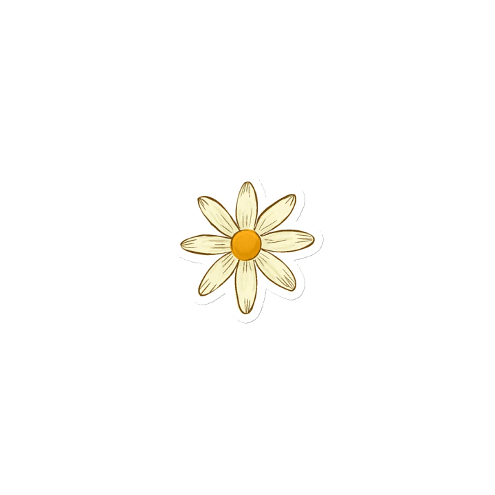 Daisy Head Die Cut Magnet product image (1)