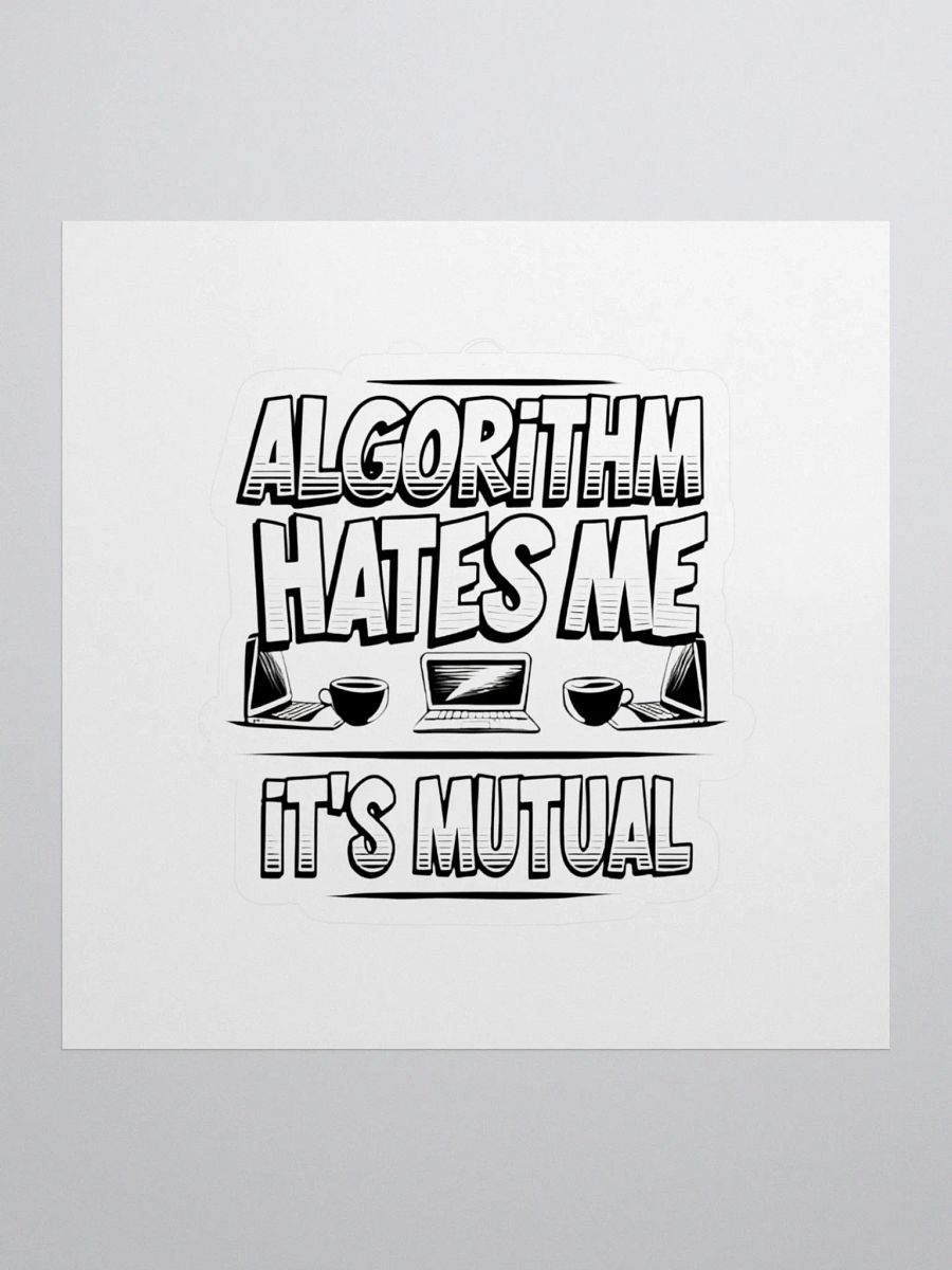 Algorithm Hates Me Sticker Set product image (1)