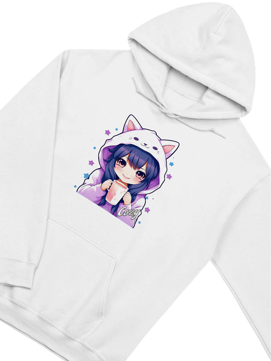 Cozy Kawaii Anime Girl - Gildan Classic Hoodie - Gildan 18500 product image (9)