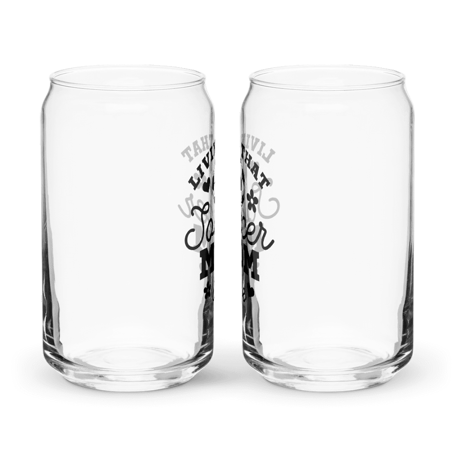 'Soccer Mom Life' Glass product image (11)
