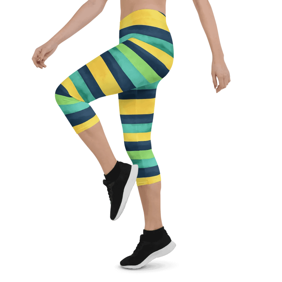 Stripes of Dyspraxia Capris product image (3)