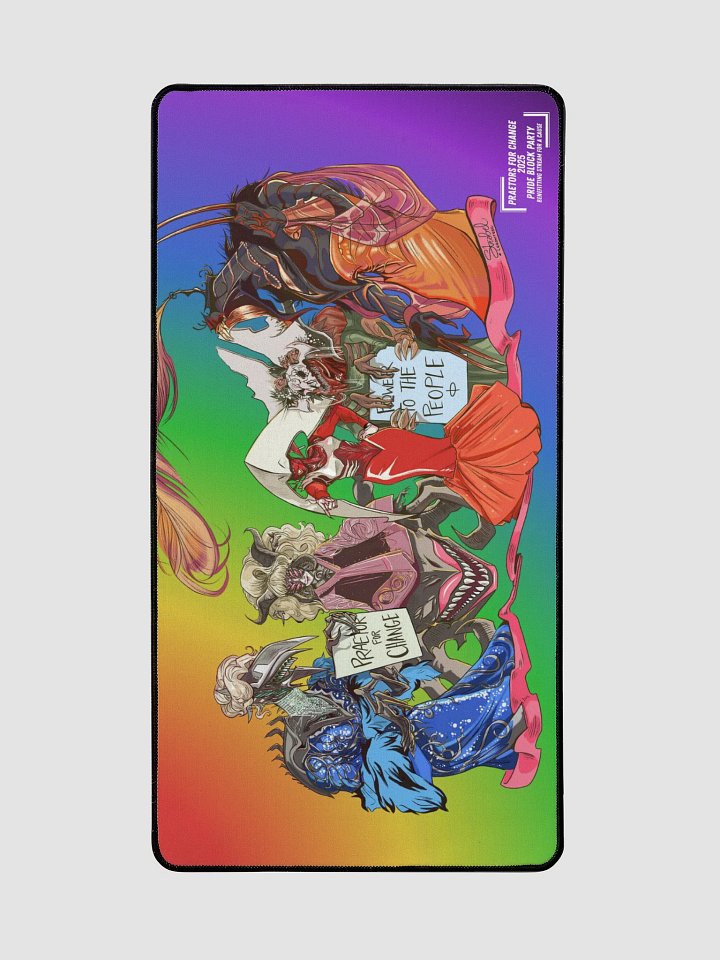 Praetor Pride Playmat/Deskmat -- Pride Flag product image (2)