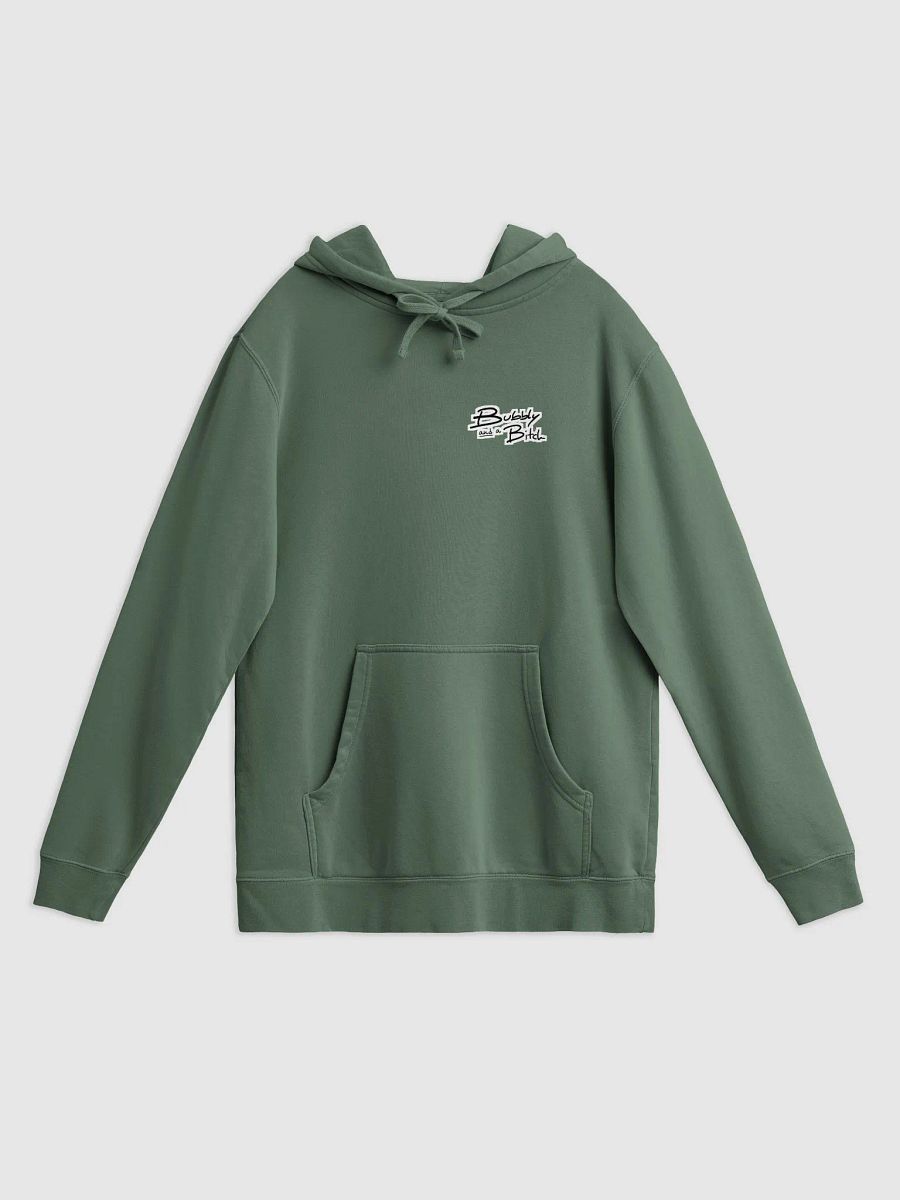 Bubbly and a B*tch (sm. bubble design) printed pigment hoodie product image (12)