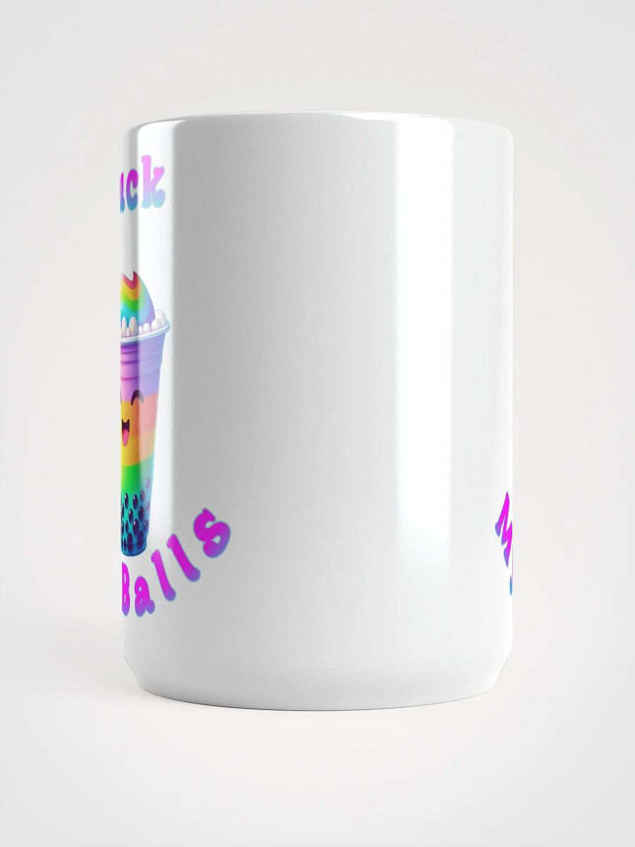 Rainbow Boba Delight 15 oz Coffee Cup product image (5)