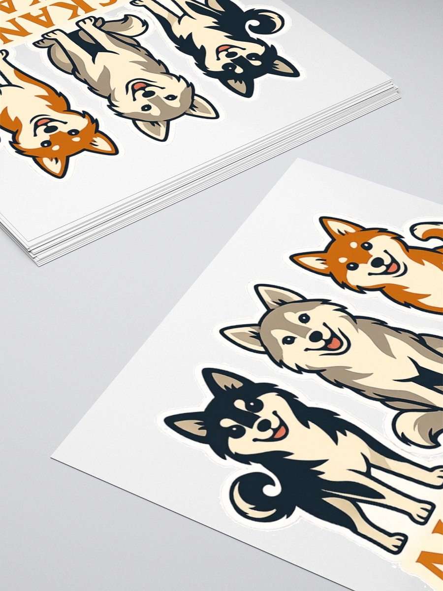 Klee Kai Crew Sticker product image (4)