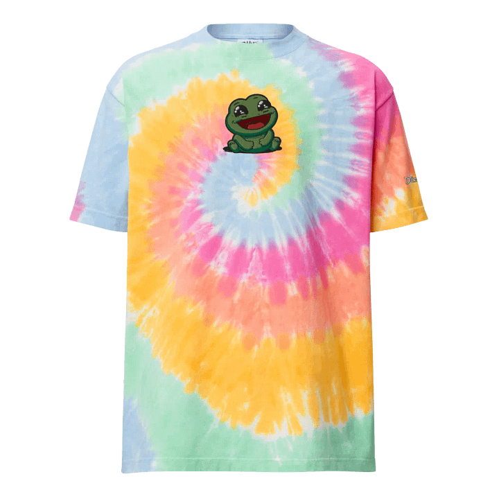 Happy Tie Dye Tee product image (1)