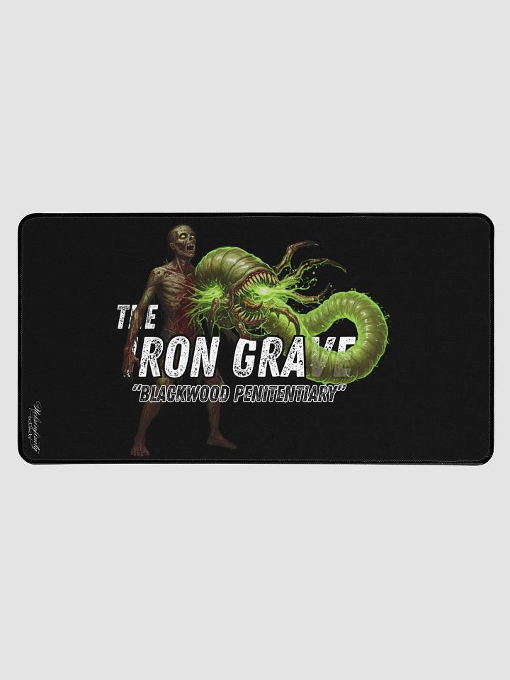 The Iron Grave - Blackwood Penitentiary - The Parasite - Black Desk Mat product image (1)