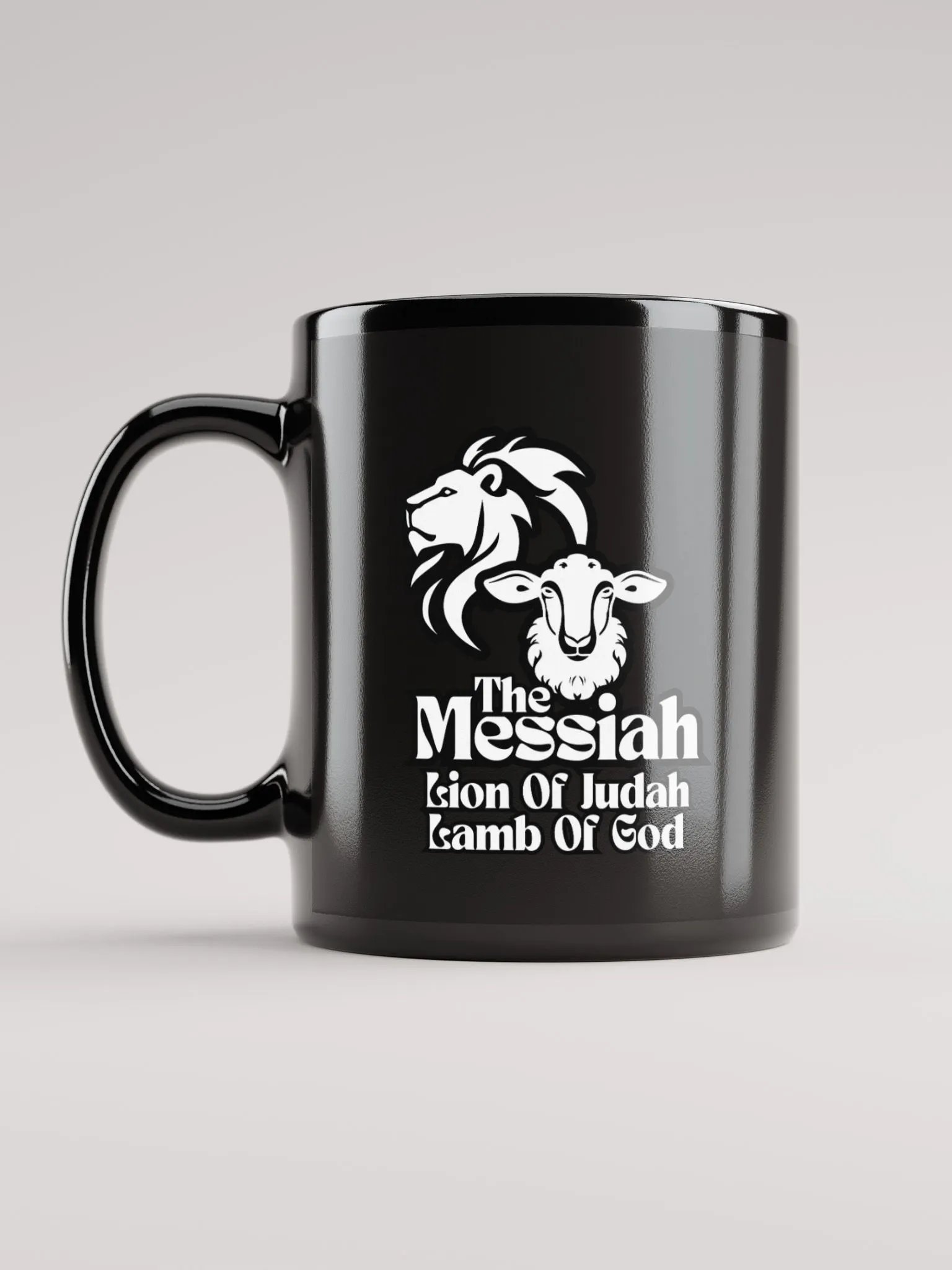 Lion of Judah, Lamb of God Black Mug product image (6)