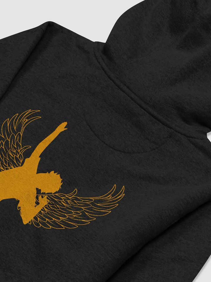 Hinata 'I Can Fly' Black Hoodie- Back product image (2)