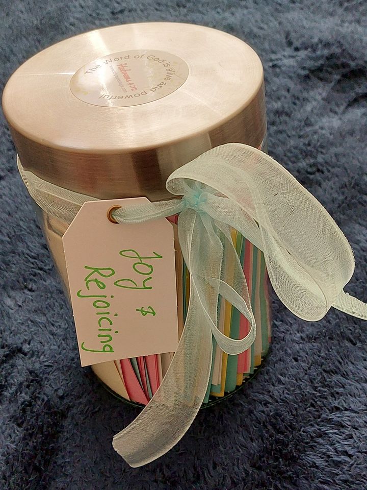 Scriptures in a Jar - Joy/Rejoicing (250 Scriptures) product image (1)