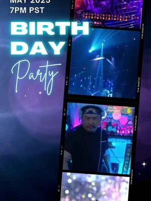 Birthday party tonight on my stream 7PM PST see you there!#housemusic #fyp #dj #livestreamer #streameruniversity #kaicenat #fypシ #streamer 