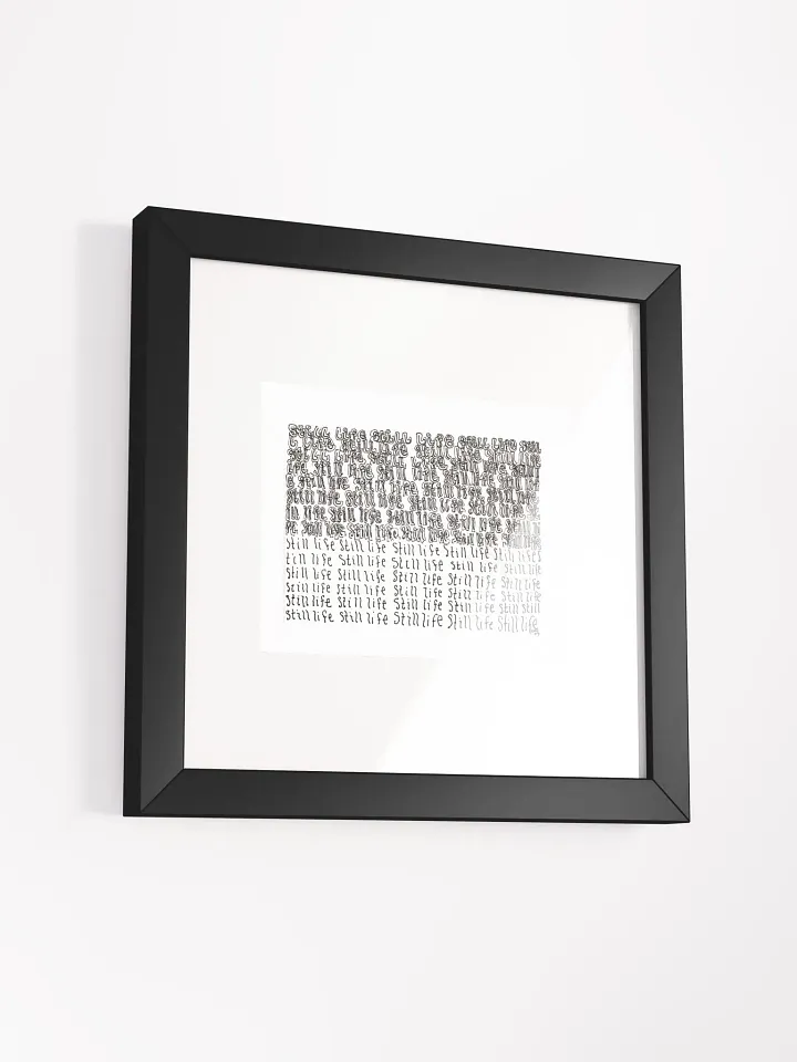 Stillife Panel Card Print Framed product image (10)