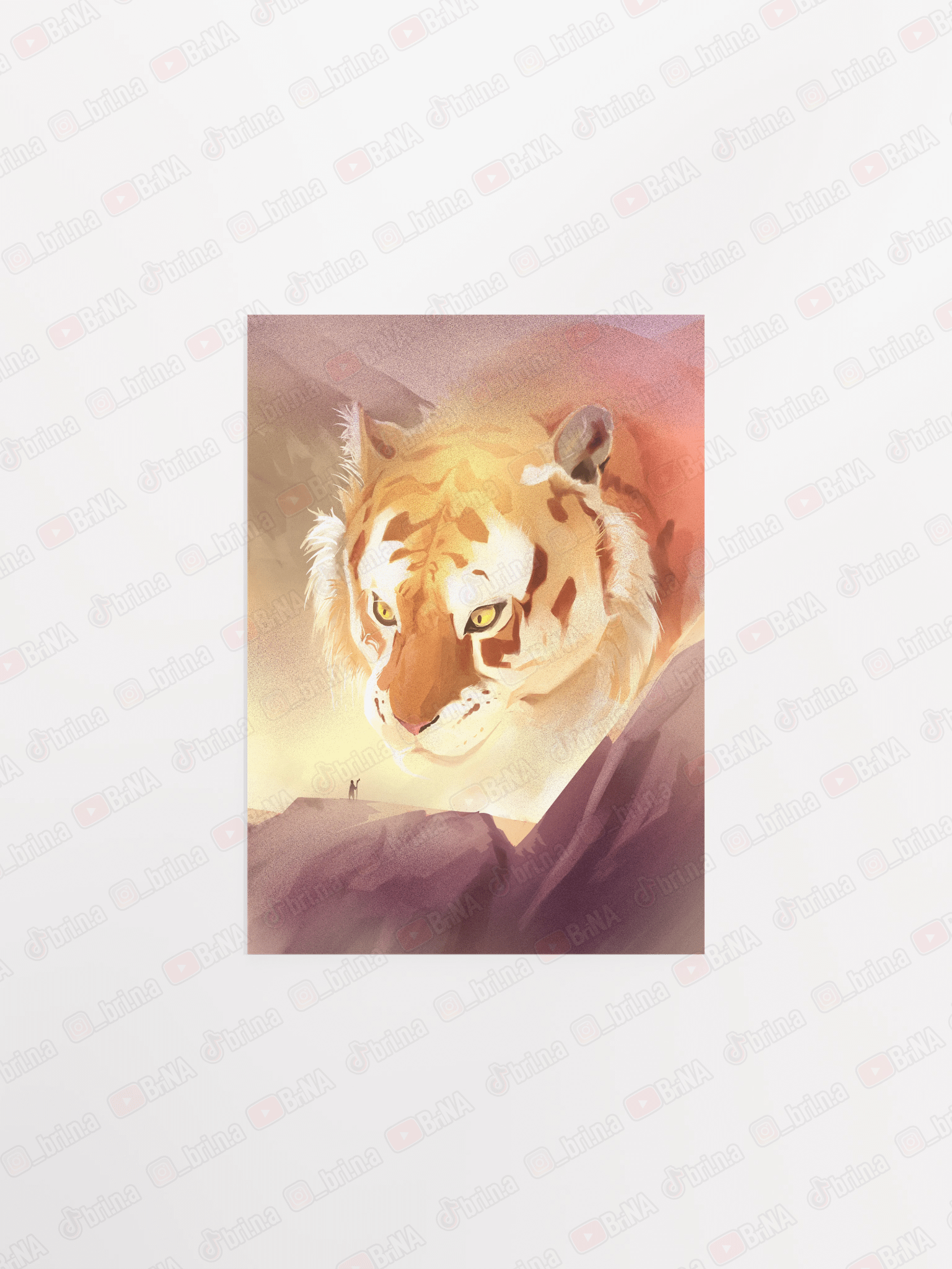 Mountain Tiger Poster product image (1)