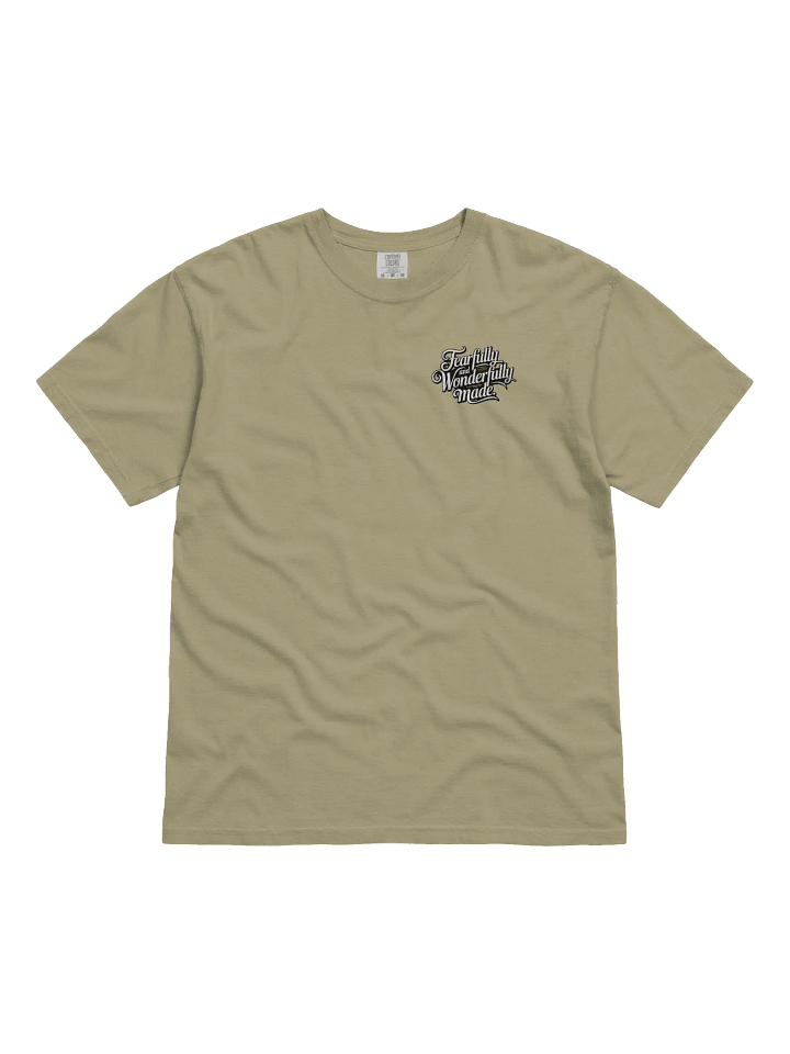 Fearfully and Wonderfully Made Typography T-Shirt product image (7)