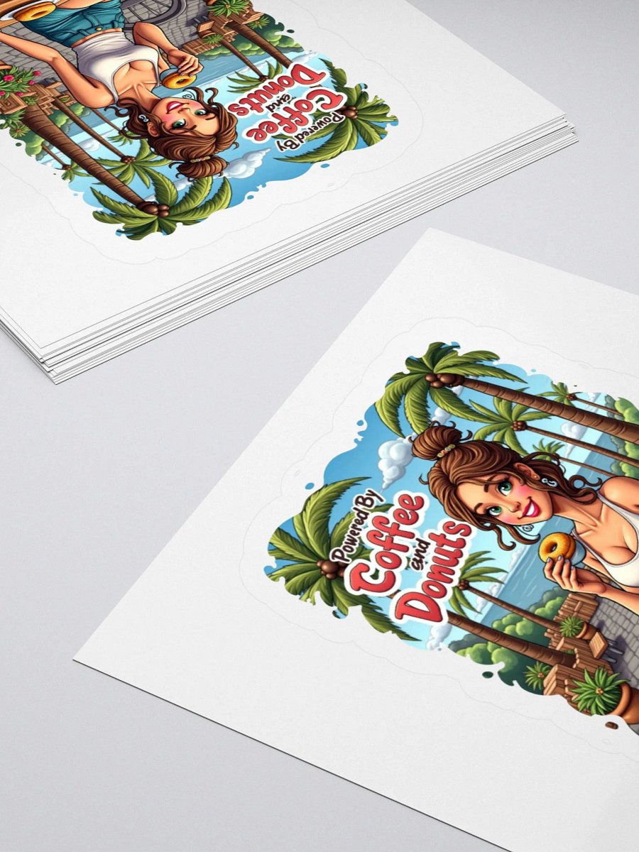 Coffee & Donuts Vibes Sticker Pack product image (10)
