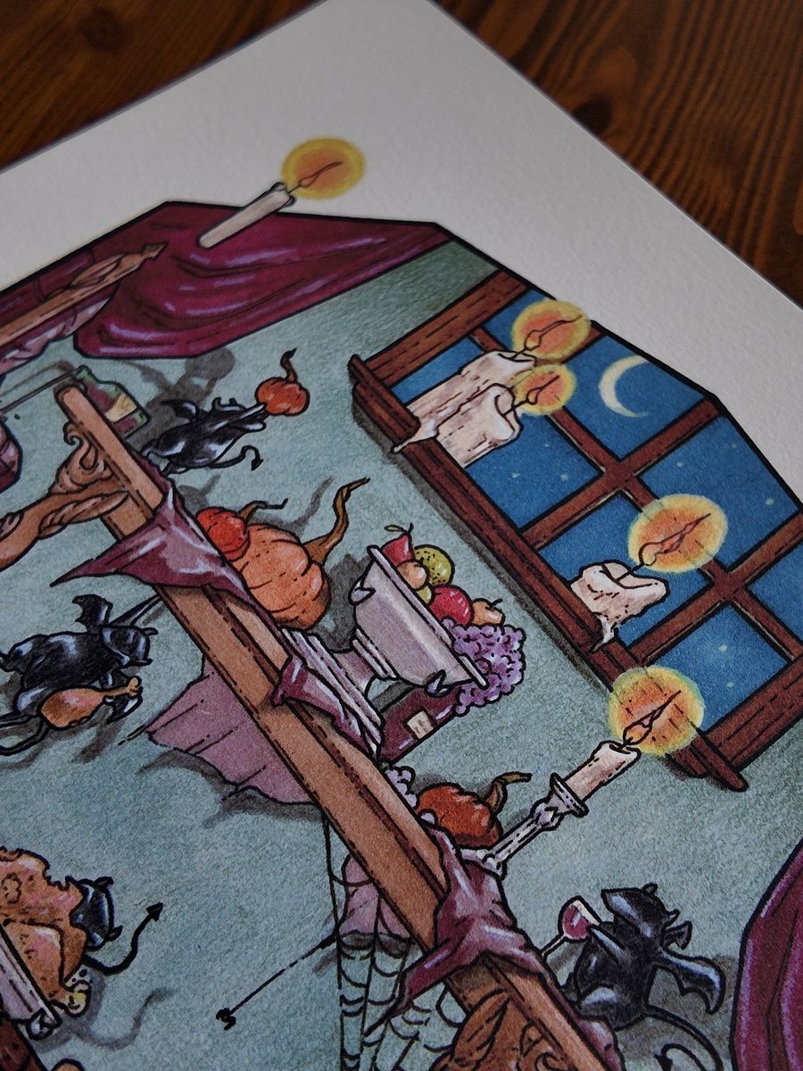 Devious Dining Print product image (3)