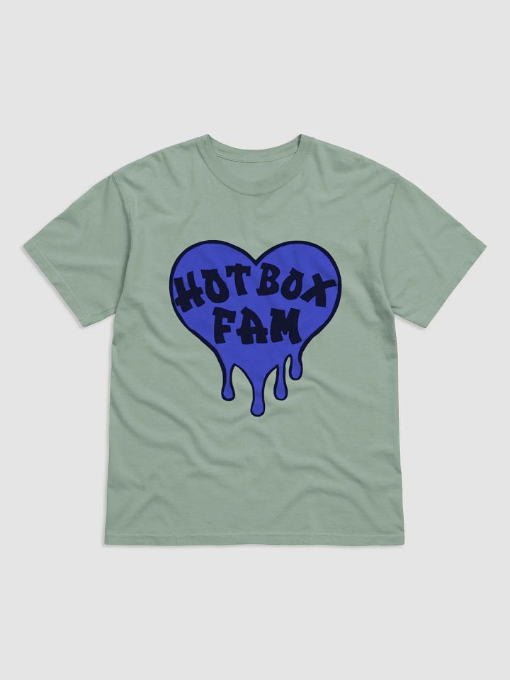 UNISEX HOT BOX FAM SOLID ROYAL BLUE LOGO TEE product image (10)