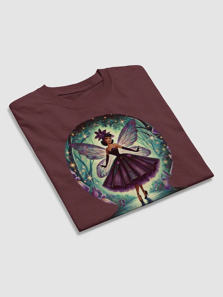 Enchanted Forest Purple Fairy Basic T-Shirt by Gildan product image (7)