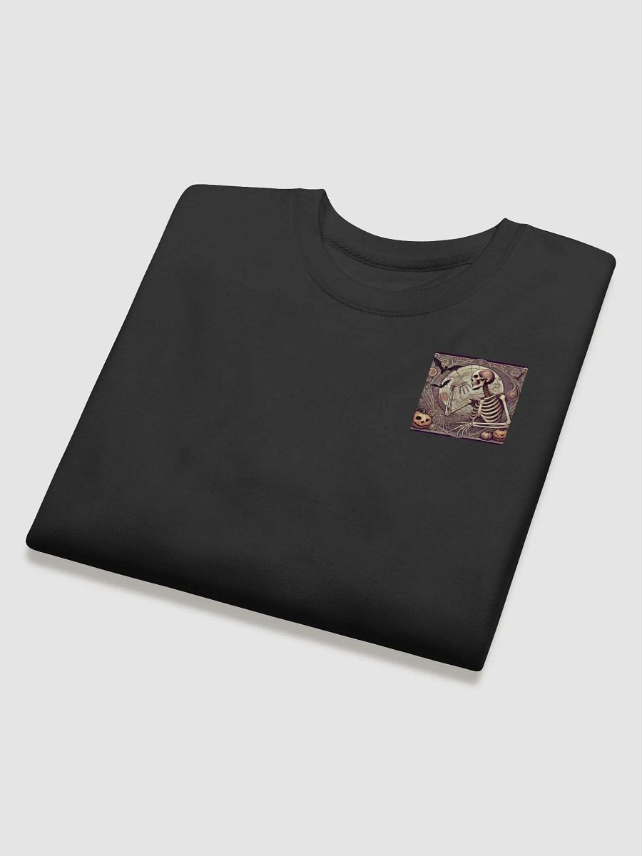 Art Nouveau Skeleton Long Sleeve Shirt - Gothic Elegance with a Haunting Twist product image (4)