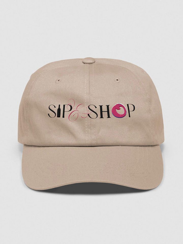 SIP & SHOP Classic Dad Hat (Unisex) product image (2)