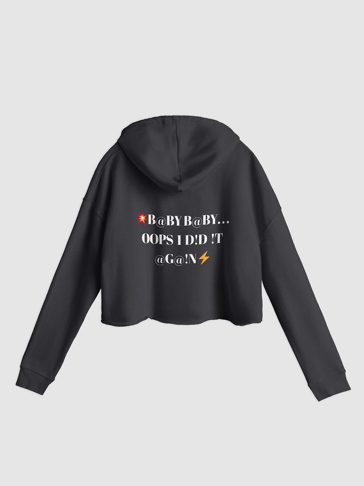 $.T.@.T - D!D !T @G@!N Crop Hoodie product image (2)