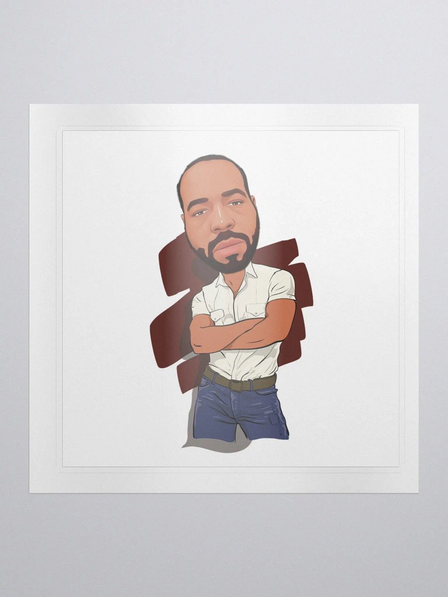 Morris Hayes Jr Portrait 3 Sticker product image (1)