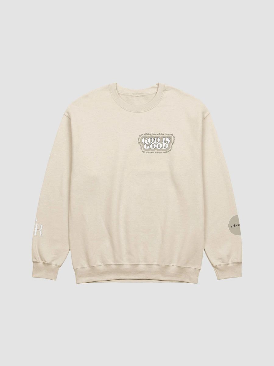 TAN God is Good Sweatshirt product image (1)