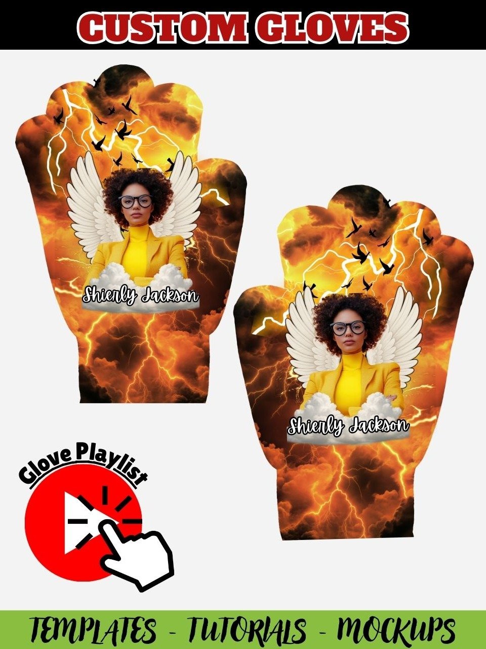 VIP Members Mega Bundle - Templates and Tutorials - Gold and Black Memorial product image (3)